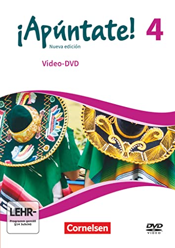 ¡Apúntate! - Spanisch als 2. Fremdsprache - Ausgabe 2016 - Band 4: Video-DVD von Cornelsen Verlag GmbH