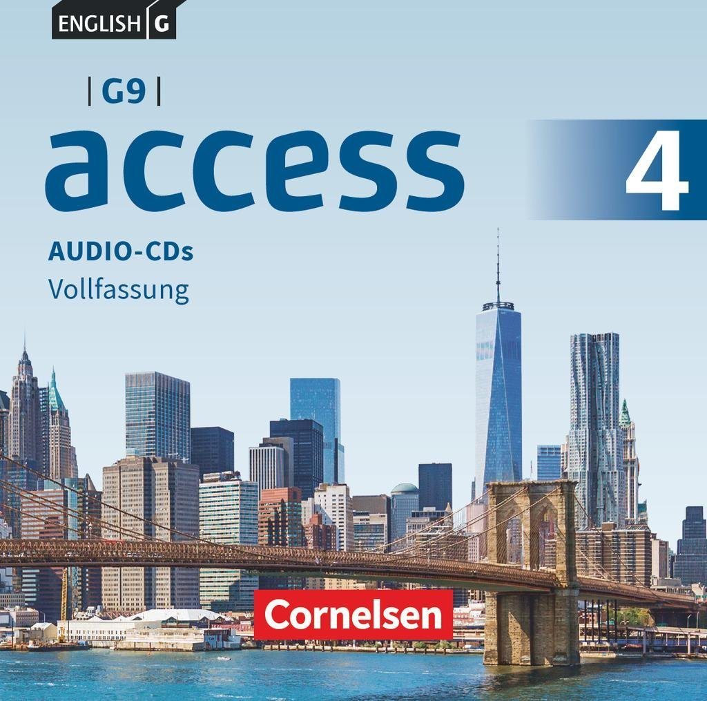 Cornelsen Verlag Hörspiel-CD Access - G9 - Ausgabe 2019 - Band 4: 8. Schuljahr, Audio-CDs von Cornelsen Verlag