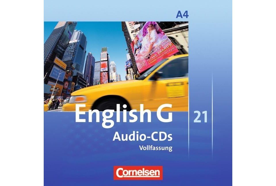 Cornelsen Verlag Hörspiel-CD English G 21 - Ausgabe A - Band 4: 8. Schuljahr von Cornelsen Verlag