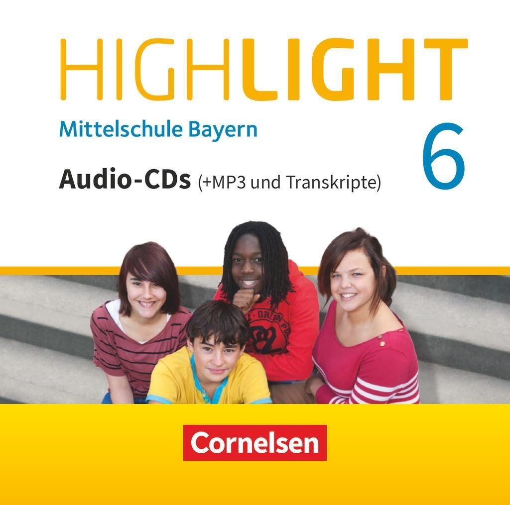 Cornelsen Verlag Hörspiel-CD Highlight - Mittelschule Bayern - 6. Jahrgangsstufe, 3 Audio-CDs von Cornelsen Verlag