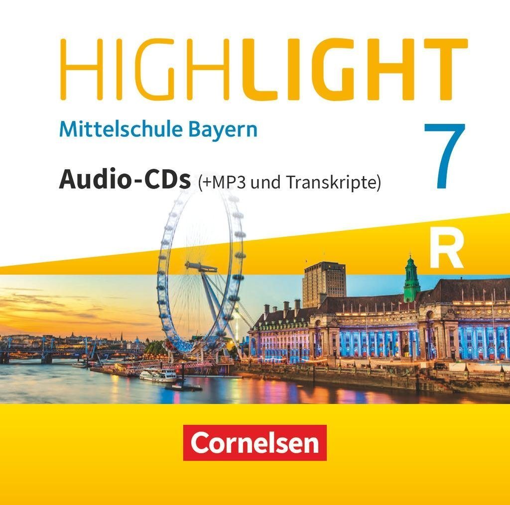 Cornelsen Verlag Hörspiel-CD Highlight - Mittelschule Bayern - 7. Jahrgangsstufe, Audio-CDs (MP... von Cornelsen Verlag