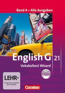 English G 21 Digital Teaching Aids 4. 8. Schuljahr. Vokabeltest Wizard von Cornelsen
