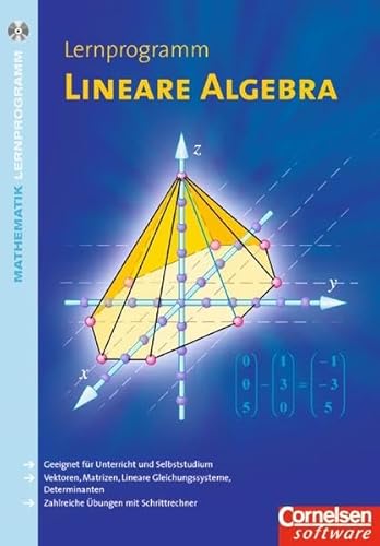 Lineare Algebra, 1 CD-ROM Lernsoftware. Für Windows 98 / Me / 2000 / XP von Cornelsen Verlag GmbH
