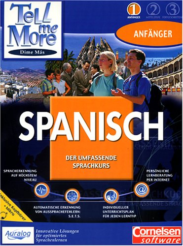 Tell me More 5.0. Spanisch 1. Anfänger. 2 CD- ROMs für Windows 95. (Lernmaterialien) von Cornelsen Verlag GmbH