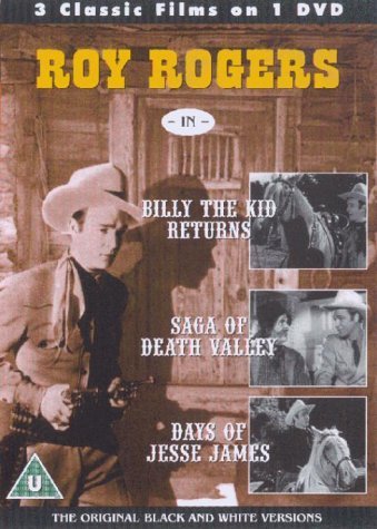 Roy Rogers - Billy The Kid Returns / Saga Of Death Valley / Days Of Jesse James [1938] [DVD] von Cornerstone Media