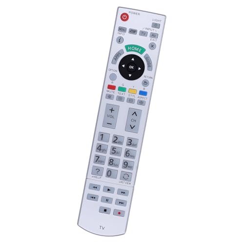 TV-Fernbedienung Ersatz für Hochwertig, Robust, Lange Lebensdauer für TV N2QAYB 000928/000842/000840/00101/000074/000863/001109 Silber TV-Fernbedienung Ersatz für Hochwertig, Robust, Lange Lebensdauer für TV N2QAYB 000928/000842/000840/00101/000074/000863/001109 Silber von Cornesty
