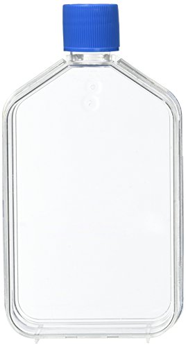 Corning Falcon Rechteckiger Zellkulturkolben mit Geradem Hals und Verschlussstopfen, 75cm² Oberfläche, 100 Stück Corning Falcon Rechteckiger Zellkulturkolben mit Geradem Hals und Verschlussstopfen, 75cm² Oberfläche, 100 Stück von Corning