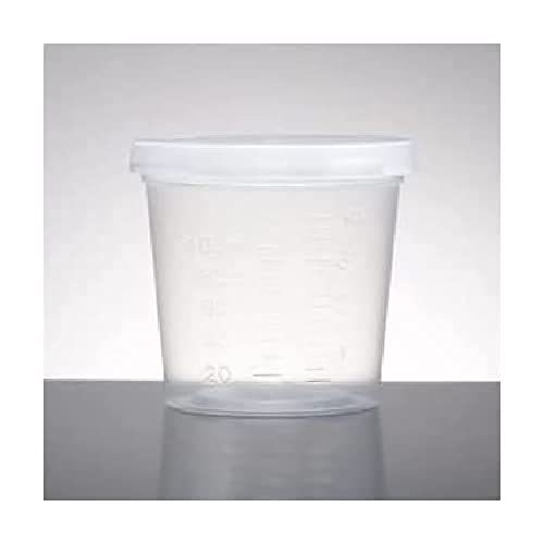 Corning Falcon 354013 Sample Container, mit Lid, 4.5oz (110 mL), Individually Wrapped, Sterile (100-er Pack) von Corning