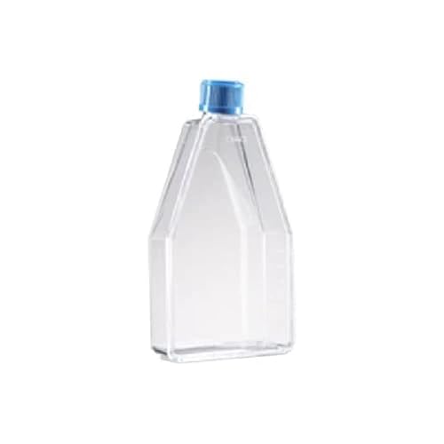 Corning Falcon 150cm² Rechteckige Zellkulturflasche mit Abgeschrägtem Hals und Schraubverschluss mit Belüftung, Weiß/Klar, 100 Stück Corning Falcon 150cm² Rechteckige Zellkulturflasche mit Abgeschrägtem Hals und Schraubverschluss mit Belüftung, Weiß/Klar, 100 Stück von Corning