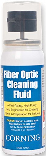 Corning – Flüssigkeit reinigen der FCC-Cleaner-fibra Zubehör MicroCare, FL. 85G für die Technologie der Faser Optische Corning – Flüssigkeit reinigen der FCC-Cleaner-fibra Zubehör MicroCare, FL. 85G für die Technologie der Faser Optische von Corning