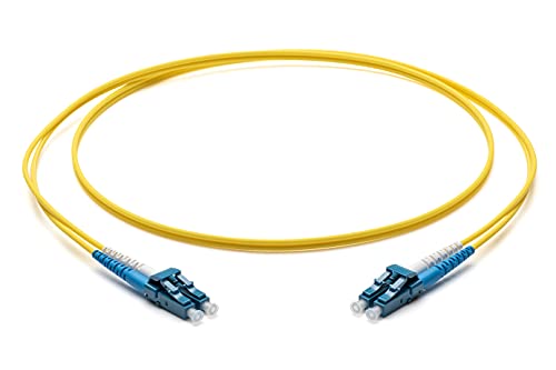 Corning Glasfaser Patchkabel 2x 2.0 mm - Singlemode Duplex: LC UPC Duplex auf LC UPC Duplex, 1m (Gelb) - SMF Ultra von Corning