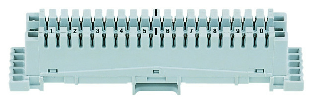 Corning LSA+2 10DA ANSCHLUSSLEISTE mit FARBCODE von Corning