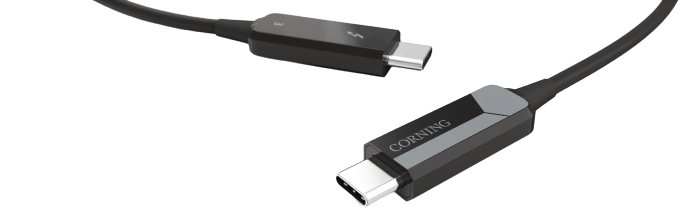 Corning Thunderbolt 3 Optical Kabel, 10m (AOC-CCU6JPN010M20) von Corning