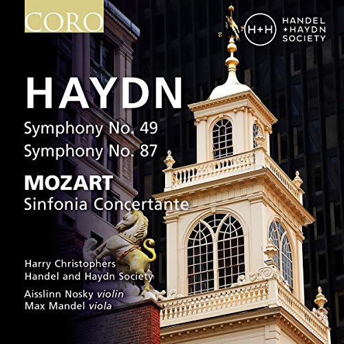 Haydn/Mozart: Sinfonien Nr. 49 & 87 / Sinfonia Concertante von Coro (Note 1 Musikvertrieb)