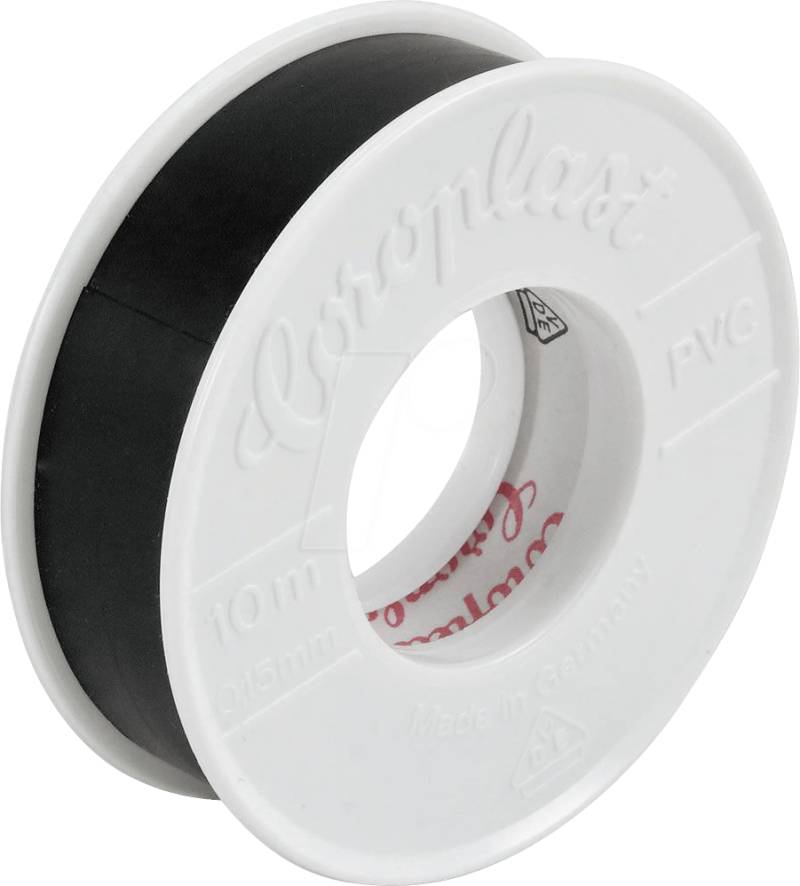 CORO 1398 - Elektroisolierband 301 KB3, 10 m, 15 mm, schwarz von Coroplast
