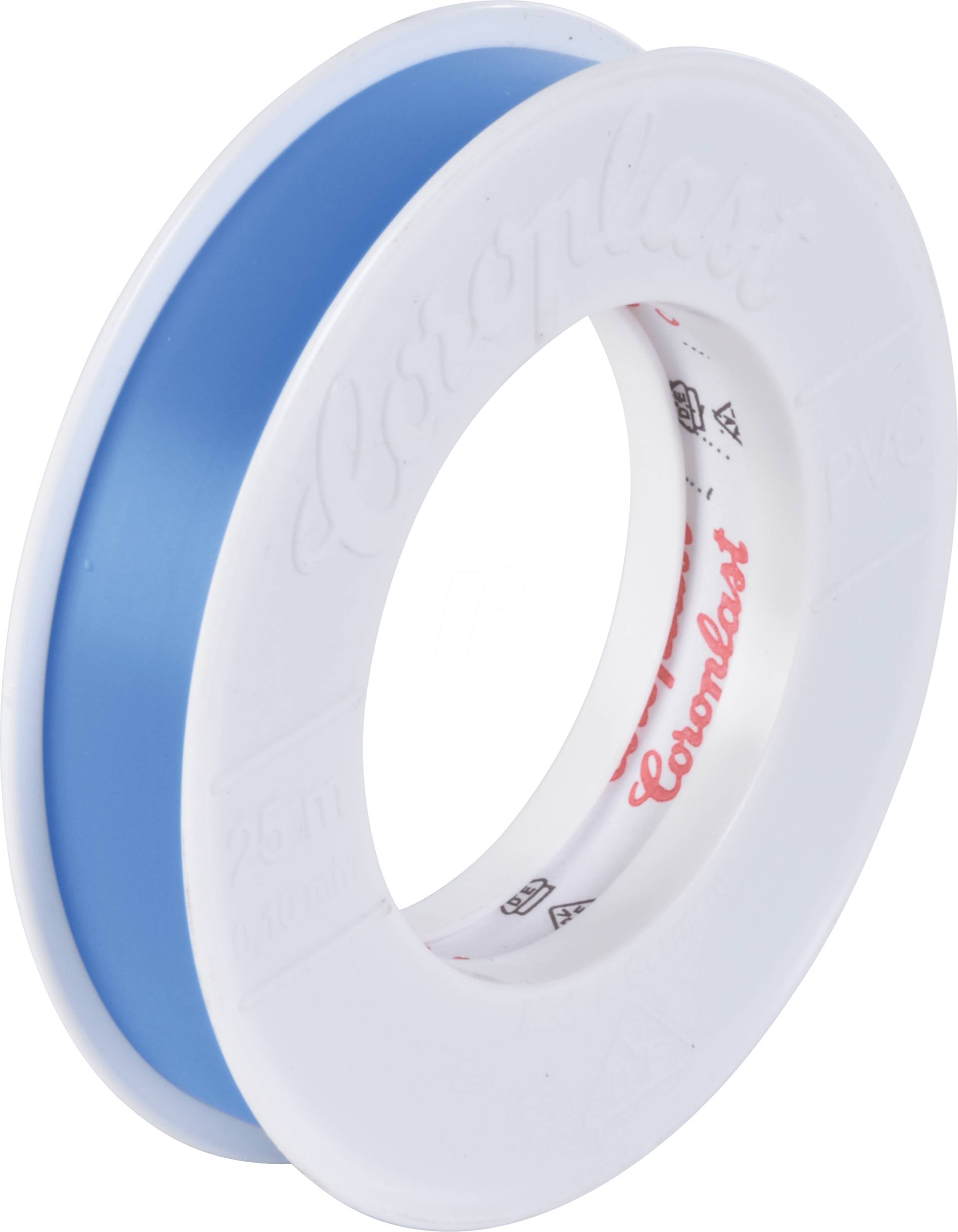 CORO 1433 - VDE Elektroisolierband, 25 m, 15 mm, hellblau von Coroplast