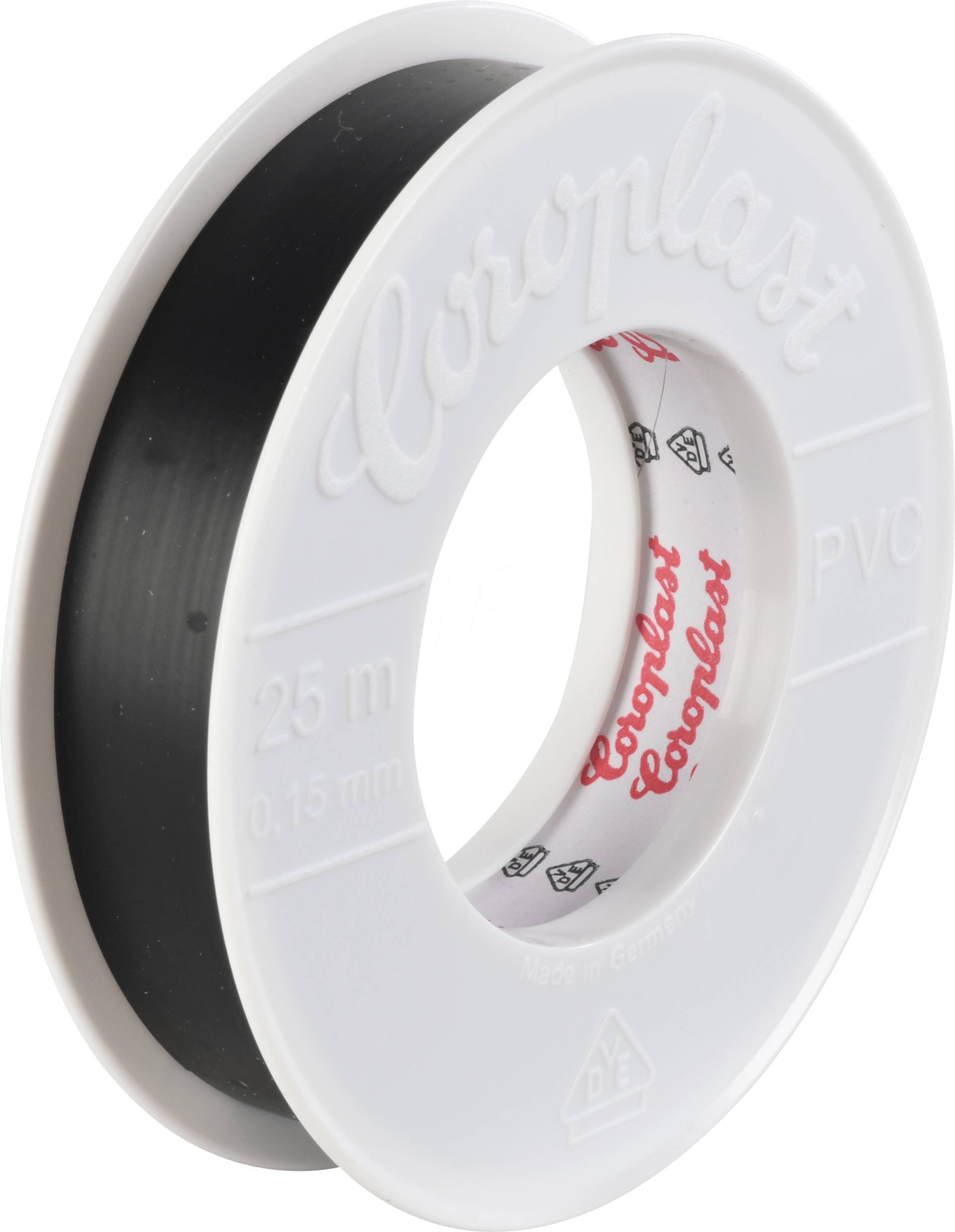 CORO 1449 - Elektroisolierband 301 KB4, 25 m, 19 mm, schwarz CORO 1449 - Elektroisolierband 301 KB4, 25 m, 19 mm, schwarz von Coroplast
