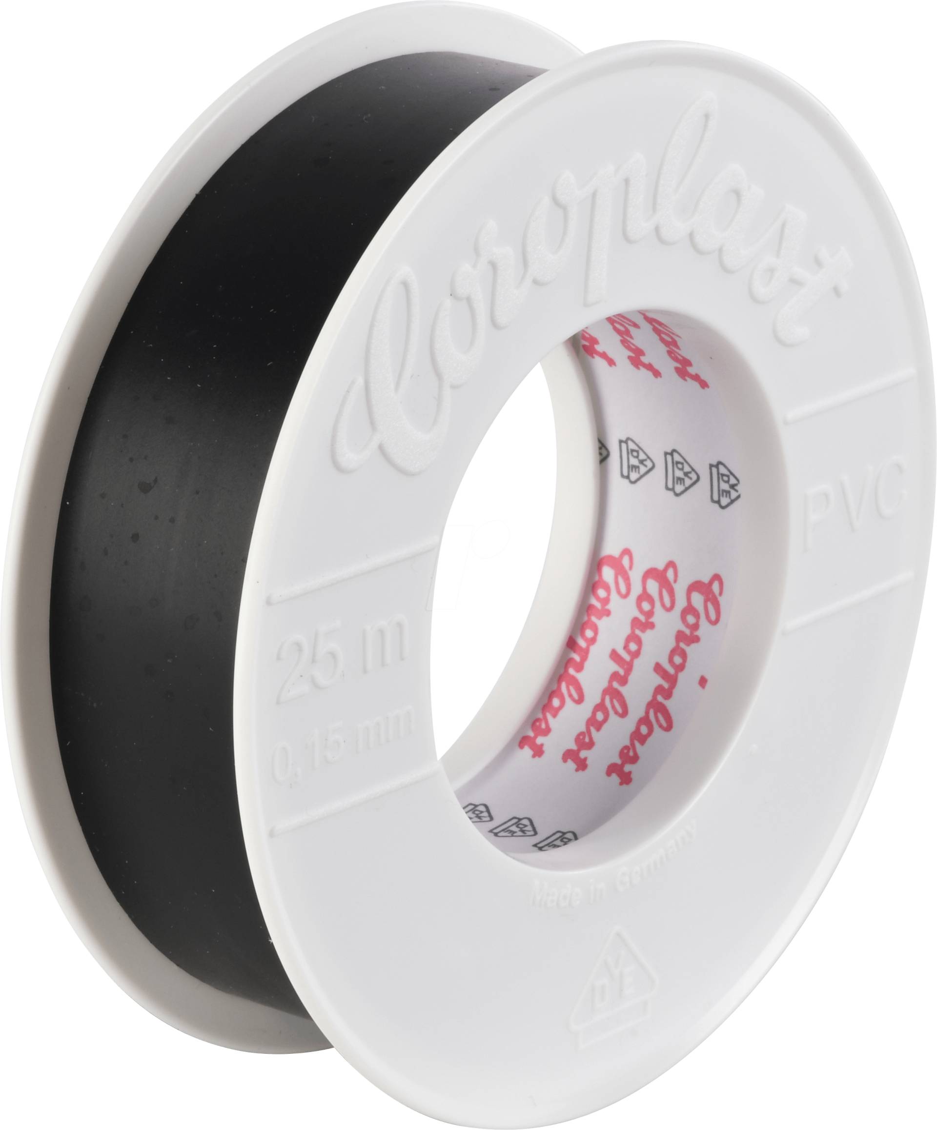 CORO 1459 - Elektroisolierband 301 KB4, 25 m, 25 mm, schwarz CORO 1459 - Elektroisolierband 301 KB4, 25 m, 25 mm, schwarz von Coroplast
