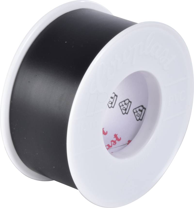 CORO 1722 - VDE Elektroisolierband, 10 m, 25 mm, schwarz von Coroplast