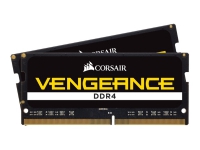 Corsair Vengeance 16GB DDR4-2400, 16 GB, 2 x 8 GB, DDR4, 2400 MHz, 260-pin SO-DIMM von Corsair Microsystems