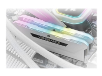 Corsair Vengeance RGB Pro CMH32GX4M2D3600C18W, 32 GB, 2 x 16 GB, DDR4, 3600 MHz, 288-pin DIMM, Weiß Corsair Vengeance RGB Pro CMH32GX4M2D3600C18W, 32 GB, 2 x 16 GB, DDR4, 3600 MHz, 288-pin DIMM, Weiß von Corsair Microsystems
