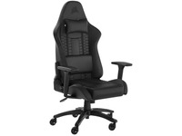 Korsar | TC100 Relaxed (Kunstleder) – Gaming-Stuhl – Leder – bis zu 120 kg | Schwarz von Corsair Microsystems