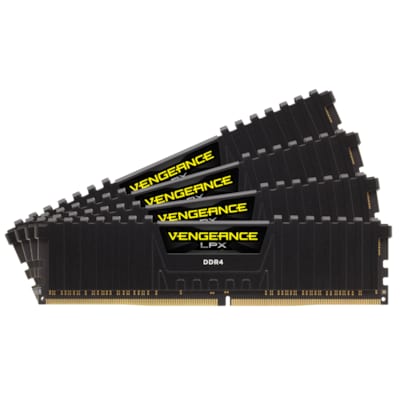 128GB (4x32GB) Corsair Vengeance LPX Black DDR4-2666 RAM CL16 RAM Kit von Corsair