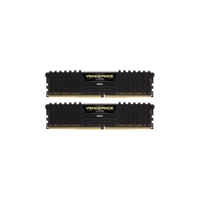 16GB (1x16GB) Corsair Vengeance LPX schwarz DDR4-2400 RAM CL14 (14-16-16-31) von Corsair