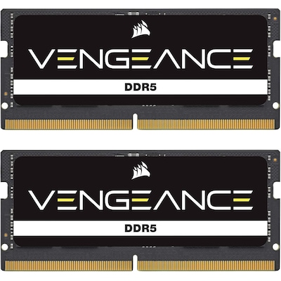 16GB (2x8GB) Corsair Vengeance DDR5-4800 MHz CL40 SODIMM Notebookspeicher Kit von Corsair