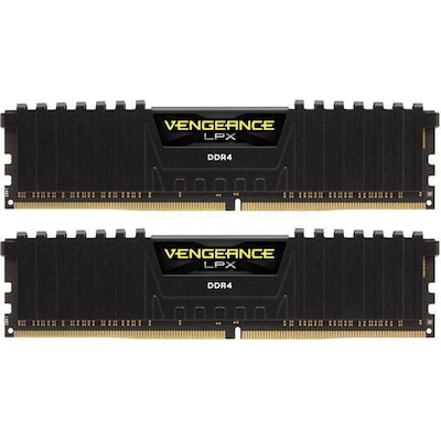 16GB (2x8GB) Corsair Vengeance LPX schwarz DDR4-3600 RAM CL18 Speicher Kit von Corsair