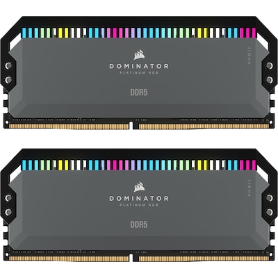 32GB (2x16GB) CORSAIR Dominator Platinum RGB DDR5-6000 CL36 Speicher Kit von Corsair