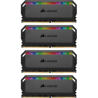 32GB (4x8GB) Corsair Dominator Platinum RGB DDR4-3600 RAM CL18 (18-19-19-39) Ki von Corsair
