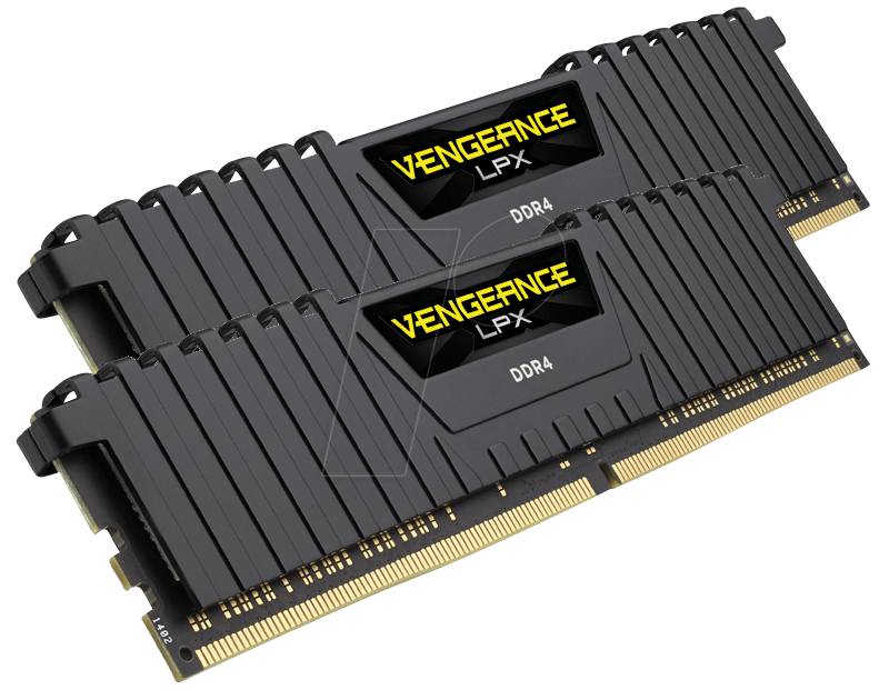 40CO1627-2016VBK - 16GB DDR4 2666 CL16 Corsair 2er Kit von Corsair