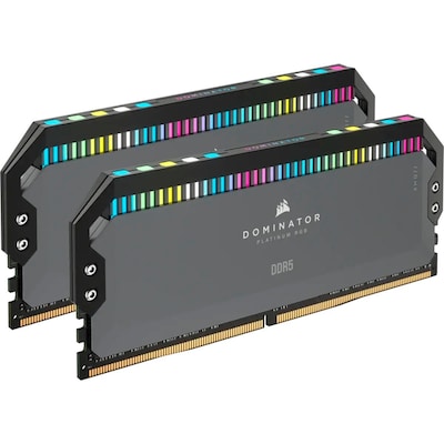 64GB (2x32GB) CORSAIR Dominator Platinum RGB DDR5-6000 RAM CL36 Speicherkit von Corsair