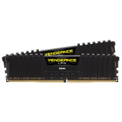 64GB (2x32GB) Corsair Vengeance LPX Black DDR4-3000 RAM CL16 RAM Kit von Corsair