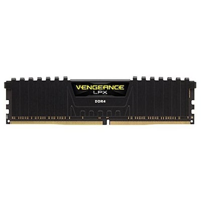 8GB (1x8GB) Corsair Vengeance LPX Schwarz DDR4-2666MHz CL16 (CL16-18-18-35) RAM von Corsair