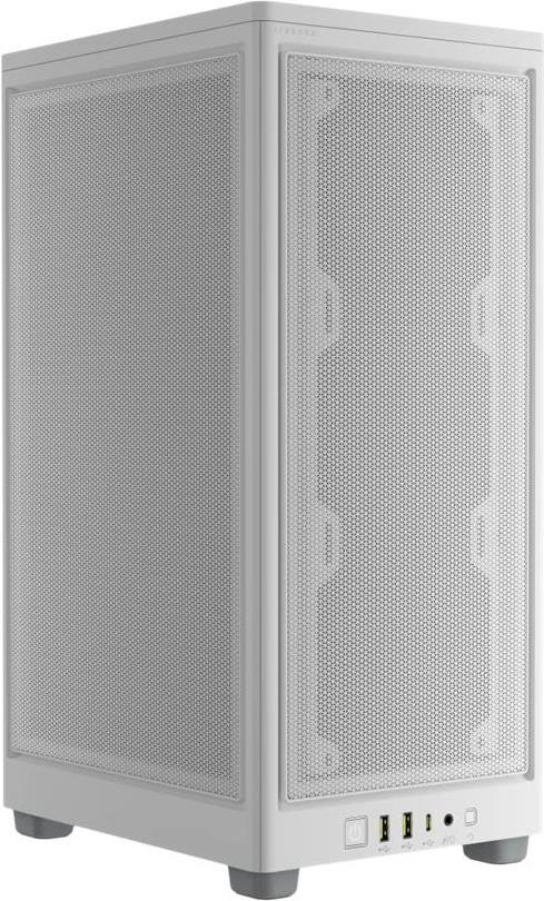 CORSAIR 2000D AIRFLOW - SFF Tower - Mini-ITX - weiß - USB/Audio (CC-9011245-WW) von Corsair
