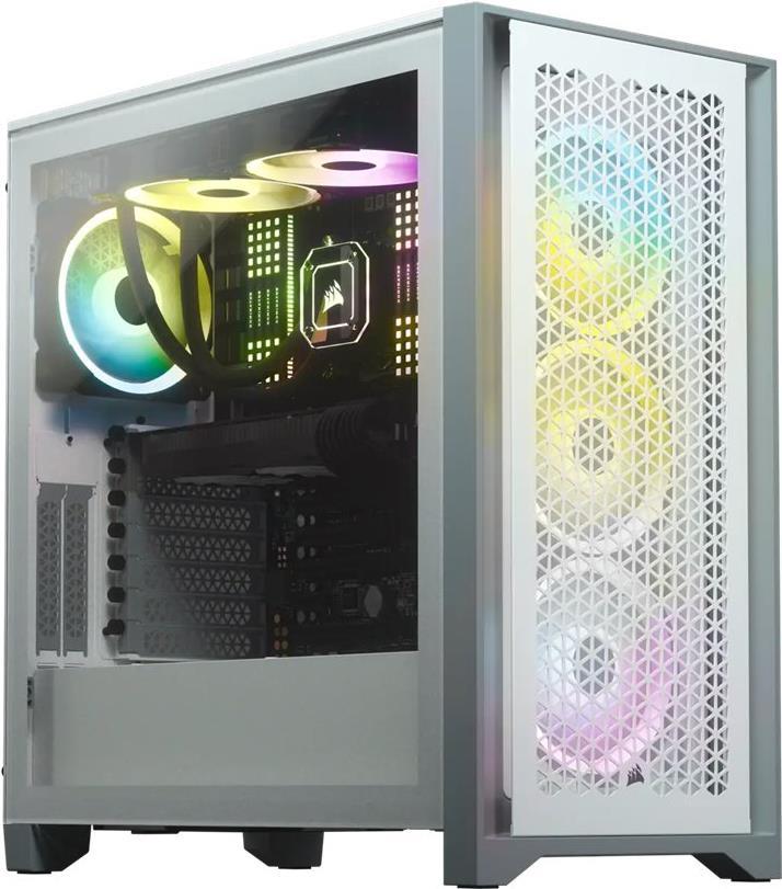 CORSAIR 4000D AIRFLOW - Tower - ATX - ohne Netzteil (ATX) - weiß - USB/Audio (CC-9011201-WW) von Corsair