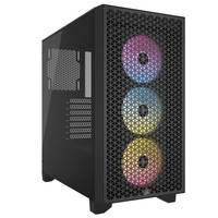 CORSAIR Geh Midi 3000D RGB Airflow (Tempered Glass) Black von Corsair