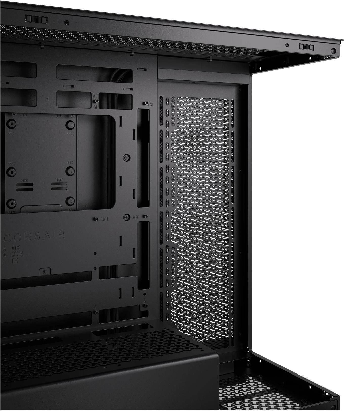 CORSAIR Geh Midi 3500X (Tempered Glass) Black von Corsair
