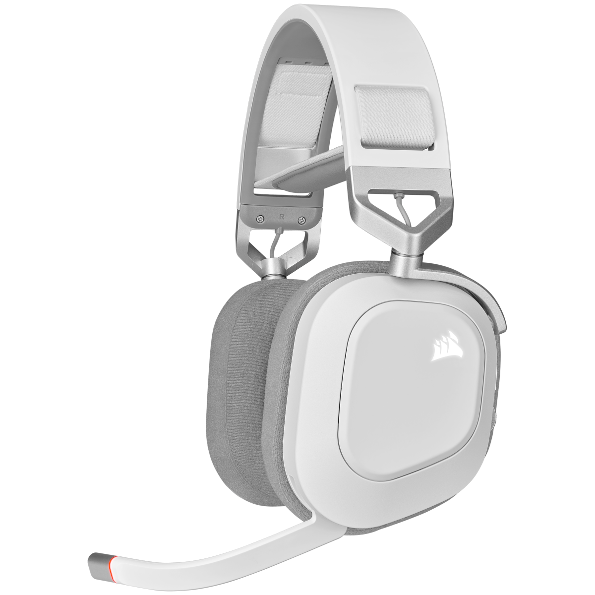 CORSAIR HS80 RGB Wireless Gaming Headset, Dynamische RGB-Beleuchtung, Bis zu 20 h Akkulaufzeit, incl. Kabelanschluss von Corsair