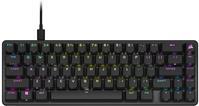 CORSAIR K65 PRO RGB MINI - Tastatur - Hintergrundbeleuchtung - USB - Deutsch - Tastenschalter: CORSAIR OPX RGB (CH-91A401A-DE) von Corsair