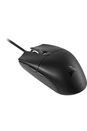 CORSAIR KATAR PRO XT Kabelgebundene Ultra-Light FPS Gaming Maus - 18.000 DPI - Symmetrische Form - Quickstrike Tasten - iCUE Kompatibel - PC, Mac, PS5, PS4, Xbox - Schwarz von Corsair