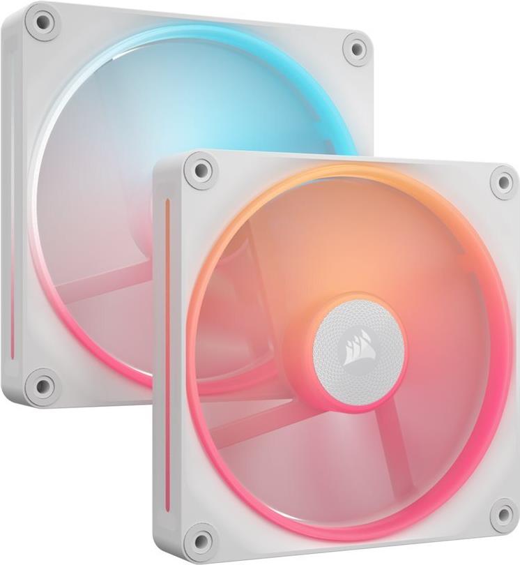 CORSAIR Lüfter 140*140*25 LX140-R RGB iCUE Link Dual (W) (CO-9051056-WW) von Corsair