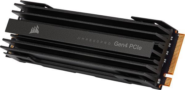 CORSAIR MP600 PRO - SSD - 2TB - intern - M.2 2280 - PCI Express 4,0 x4 (NVMe) - 256-Bit-AES - integrierter Kühlkörper (CSSD-F2000GBMP600PRO) von Corsair