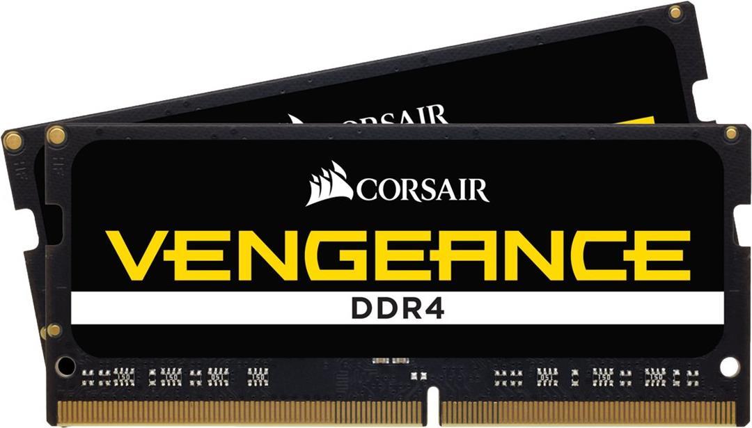 CORSAIR Vengeance - DDR4 - Kit - 64 GB: 2 x 32 GB - SO DIMM 260-PIN - 3200 MHz / PC4-25600 - CL22 - 1.2 V - ungepuffert - non-ECC CORSAIR Vengeance - DDR4 - Kit - 64 GB: 2 x 32 GB - SO DIMM 260-PIN - 3200 MHz / PC4-25600 - CL22 - 1.2 V - ungepuffert - non-ECC von Corsair