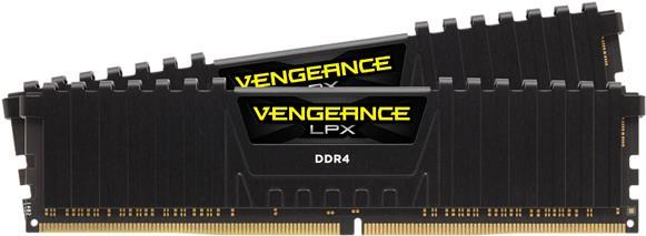 CORSAIR Vengeance LPX - DDR4 - 16 GB: 2 x 8 GB - DIMM 288-PIN - 3600 MHz / PC4-28800 - CL18 - 1.35 V - ungepuffert - non-ECC - Schwarz CORSAIR Vengeance LPX - DDR4 - 16 GB: 2 x 8 GB - DIMM 288-PIN - 3600 MHz / PC4-28800 - CL18 - 1.35 V - ungepuffert - non-ECC - Schwarz von Corsair