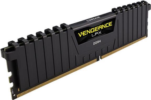 CORSAIR Vengeance LPX - DDR4 - 32 GB - DIMM 288-PIN - 2666 MHz / PC4-21300 - CL16 - 1.2 V - ungepuffert - non-ECC - Schwarz CORSAIR Vengeance LPX - DDR4 - 32 GB - DIMM 288-PIN - 2666 MHz / PC4-21300 - CL16 - 1.2 V - ungepuffert - non-ECC - Schwarz von Corsair
