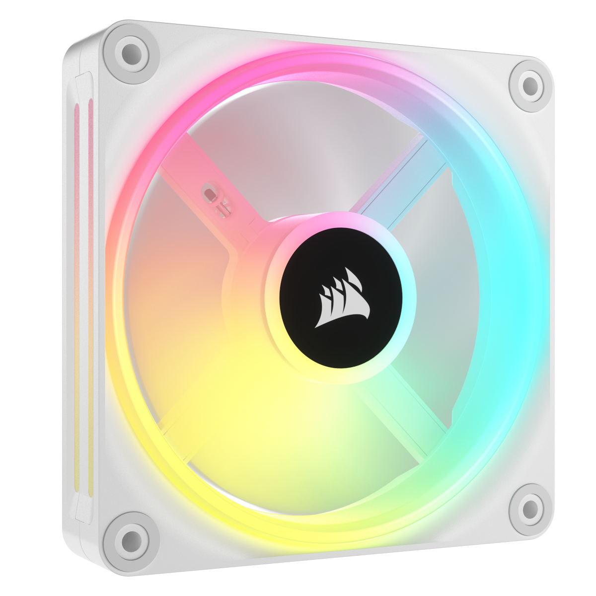CORSAIR iCUE LINK QX120 RGB WHITE Erweiterungskit | 120mm Gehäuselüfter CORSAIR iCUE LINK QX120 RGB WHITE Erweiterungskit | 120mm Gehäuselüfter von Corsair