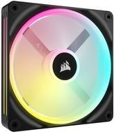 CORSAIR iCUE LINK QX140 RGB - Gehäuselüfter - mit Temperatursensor - 140 mm - Schwarz (Packung mit 2) (CO-9051004-WW) von Corsair